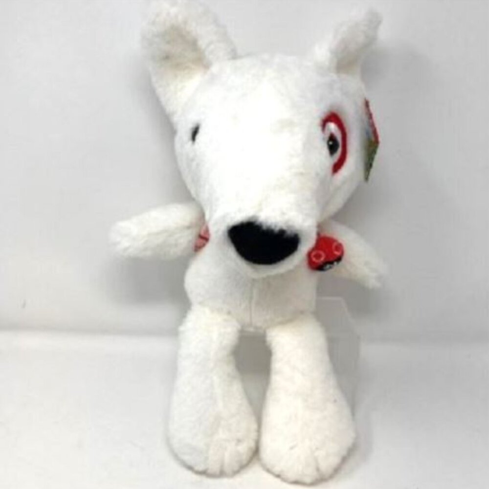 2023 Target Bullseye Plush w/ Pink Backpack NWT